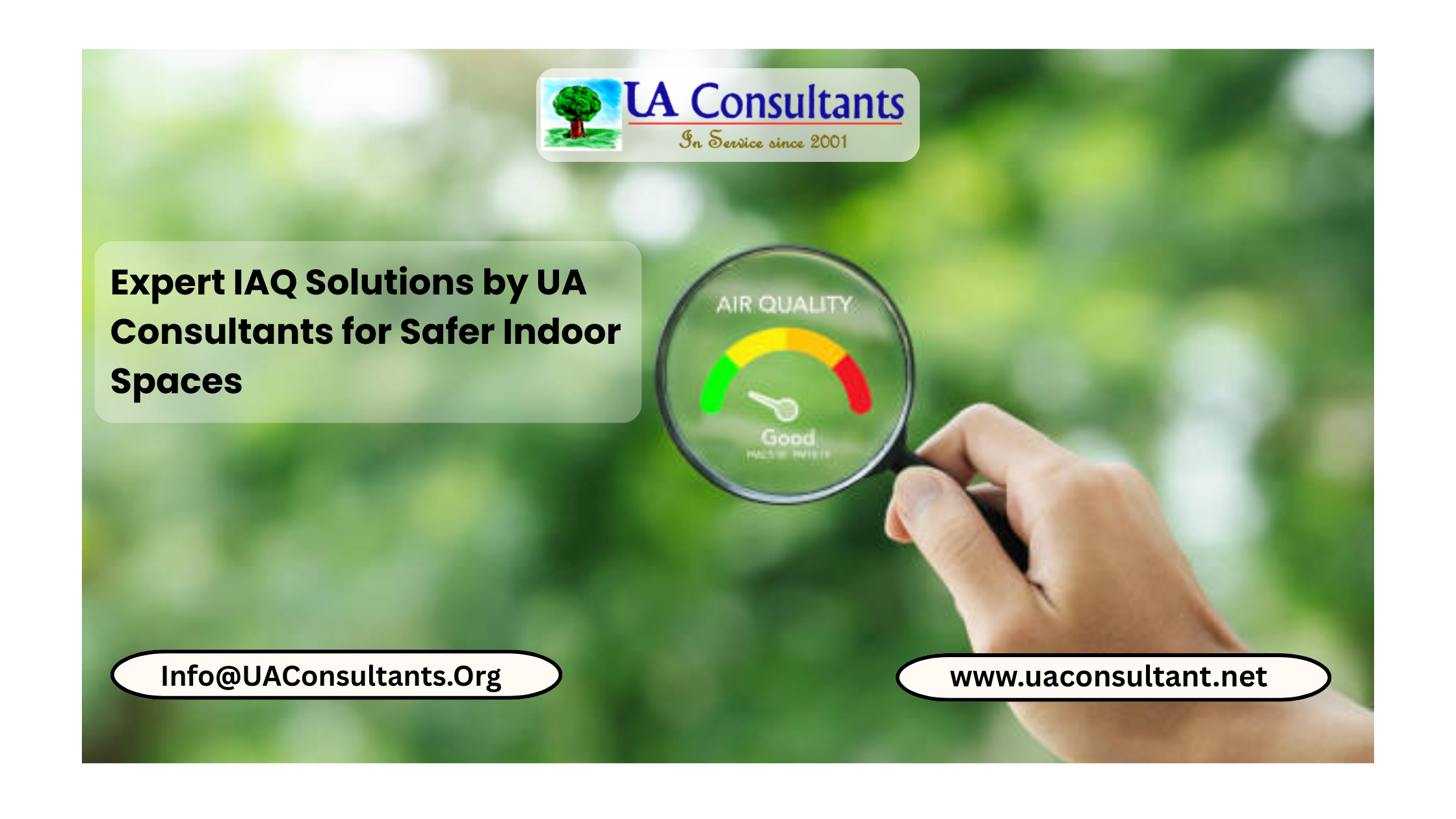 IAQ Consulting Services | UA Consultant