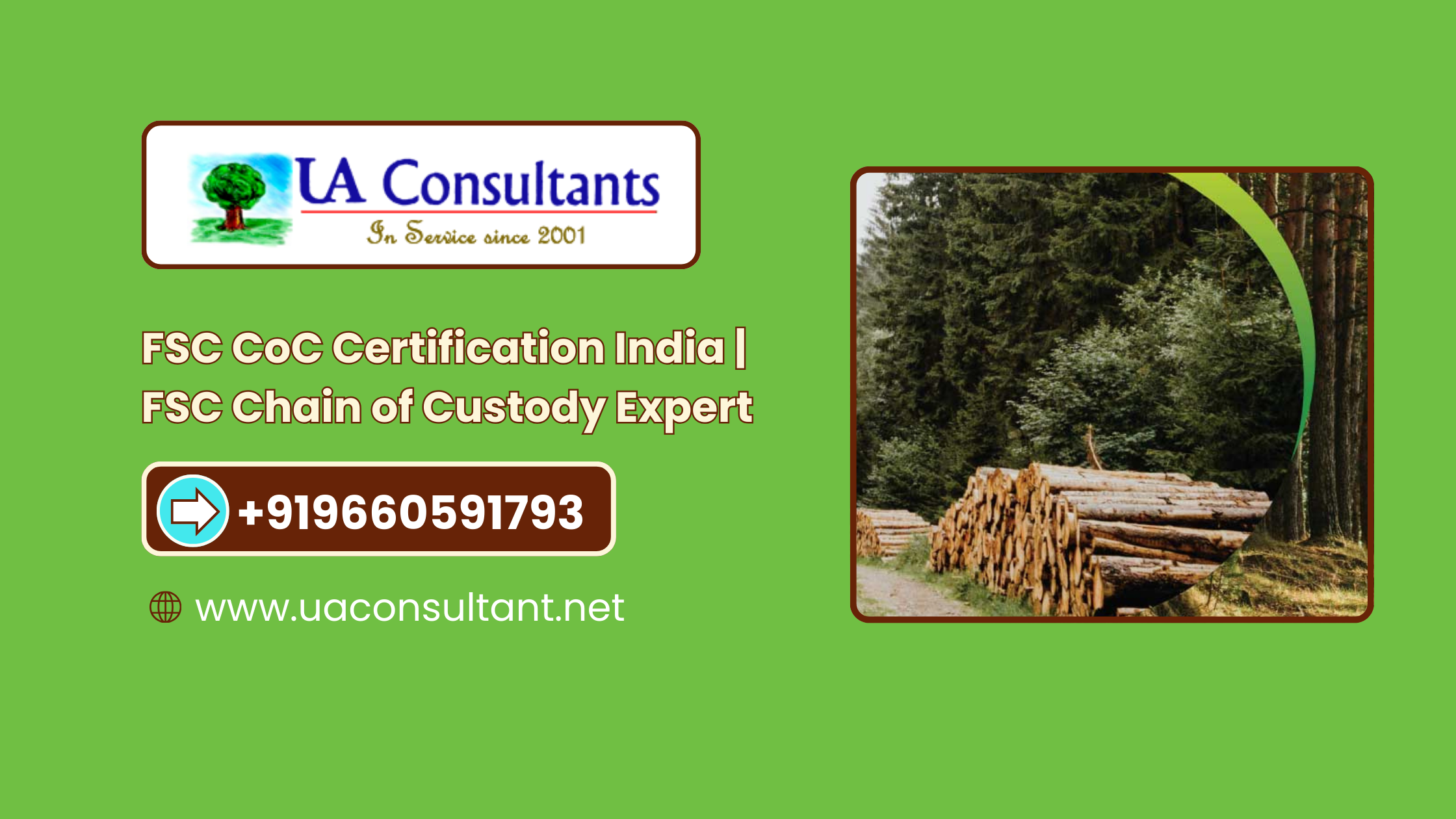 FSC CoC Certification India | FSC Chain of Custody Expert